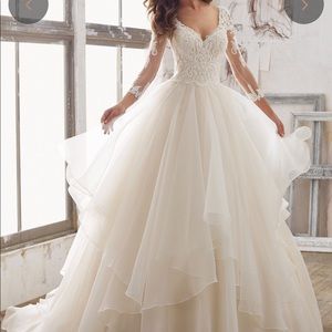 Wedding dress. Worn once and taken care of